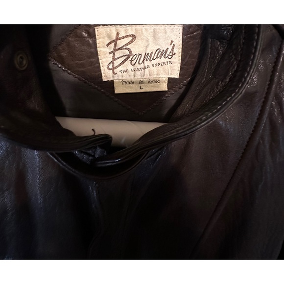 Vintage men’s quality, brown leather jacket purchased in the mid-80s - Picture 2 of 6